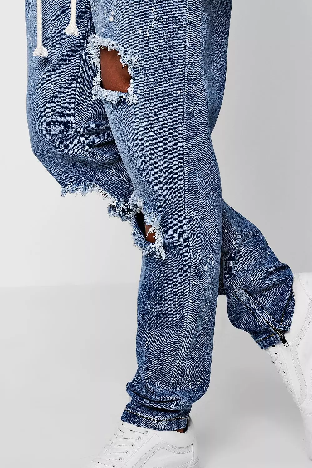 Bleach store splatter jeans